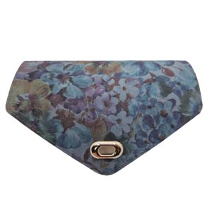 Swapflap bloemenprint blauw/paars